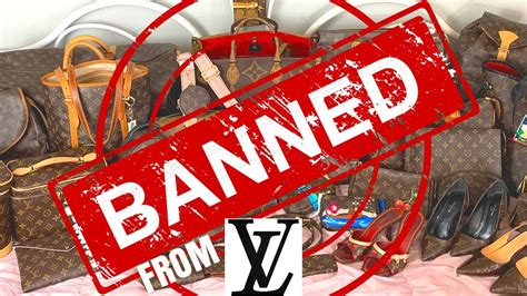 louis vuitton logo banned